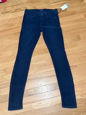 MOTHER Women's Skinny Jeans - Dark Blue